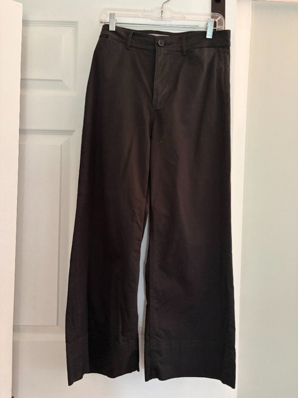 Everlane Utility Wide Leg Pant in black/size 8